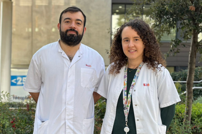 Dario Ortigoza, MD, PhD and Laia Nou, MD.